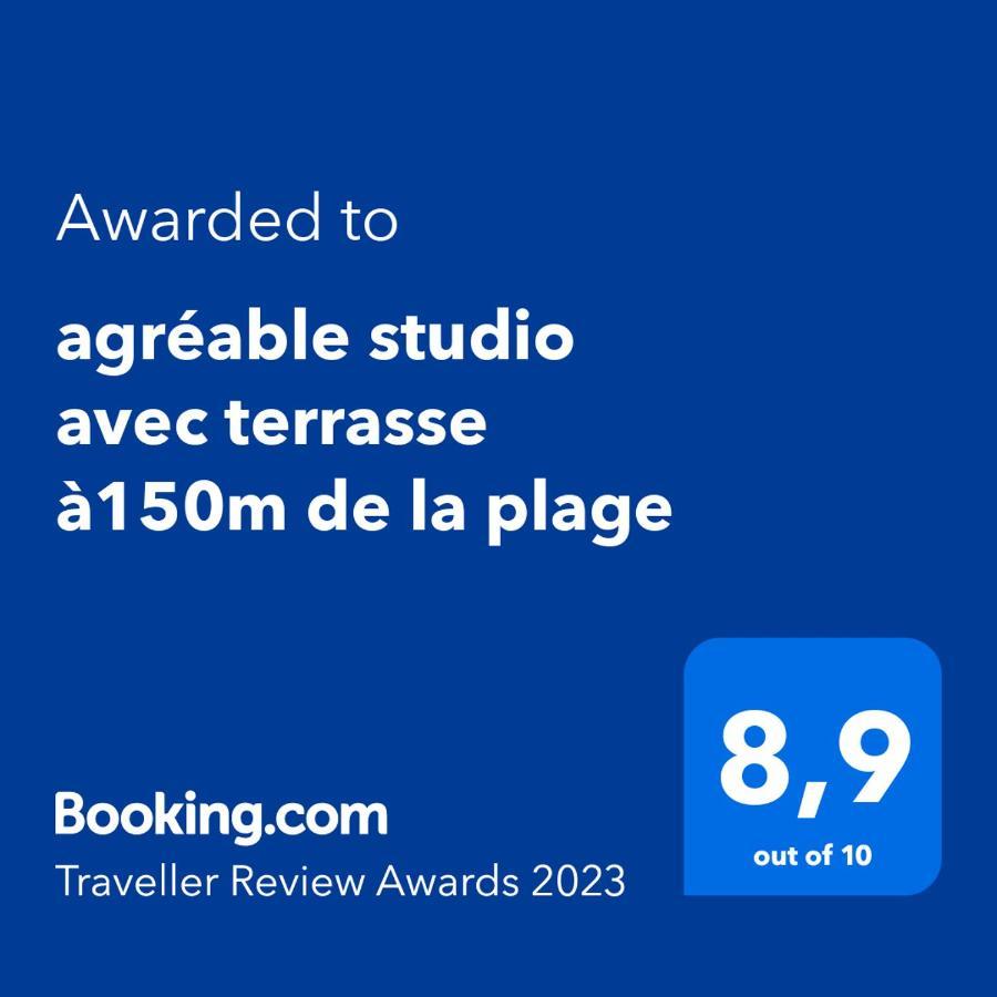 Agreable Studio Avec Terrasse A150M De La Plage Lägenhet Saint-Georges-de-Didonne Exteriör bild